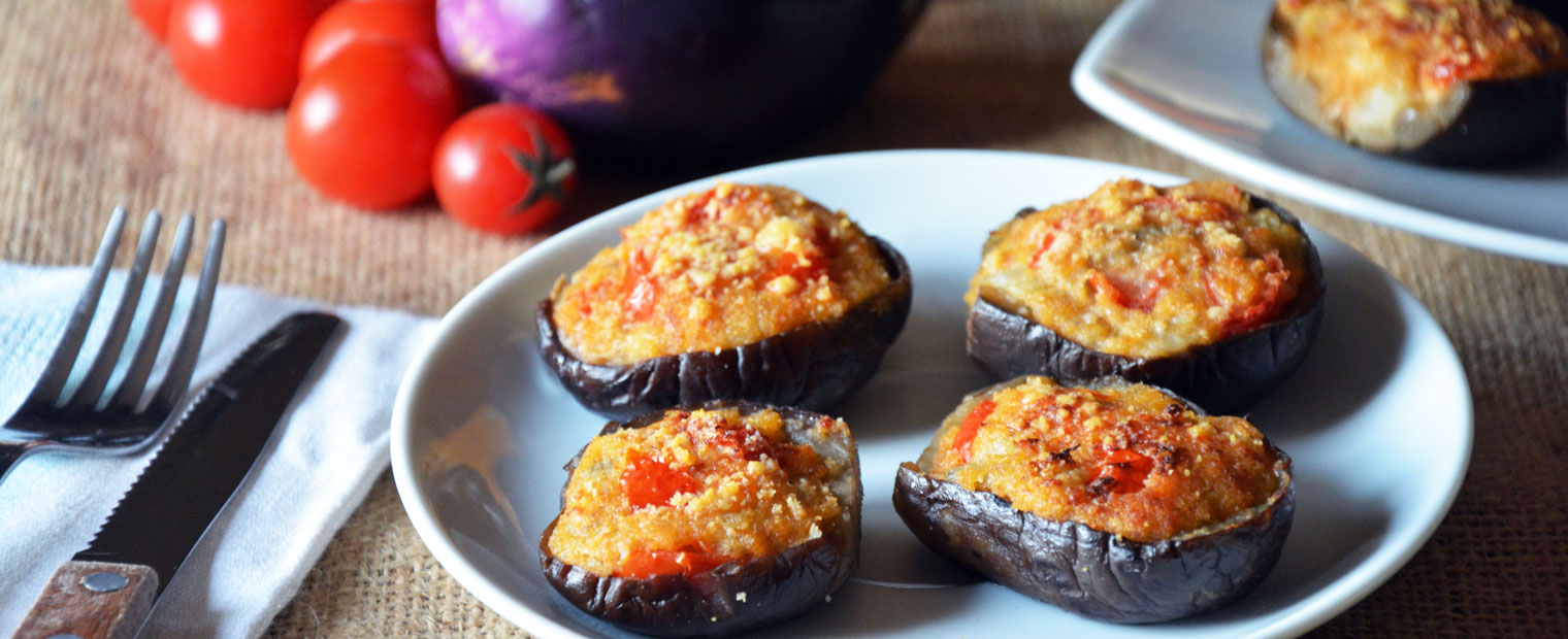 Stuffed Peppers, Tomatoes and Aubergines