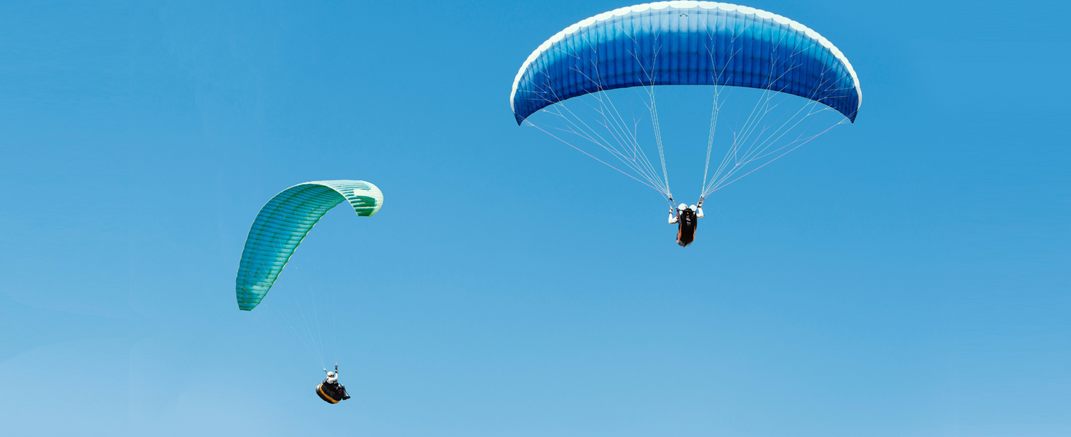 Skydiving and Paragliding