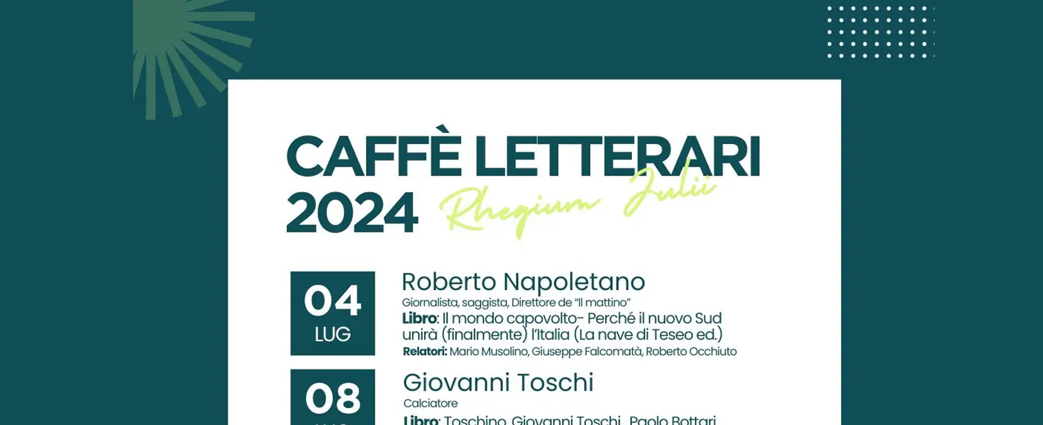 Caffè letterali 2024 - Rhegium Julii