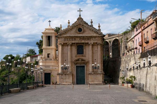 The Madonna del Carmine Sanctuary in Bagnara Calabra 