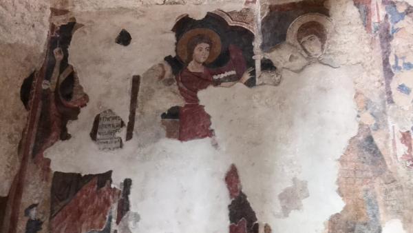 La Cattolica di Stilo, affreschi