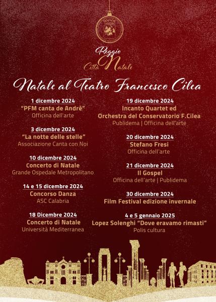 Natale al teatro Francesco Cilea